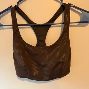 Women's Black Racerback Sports Bra I Size: 4